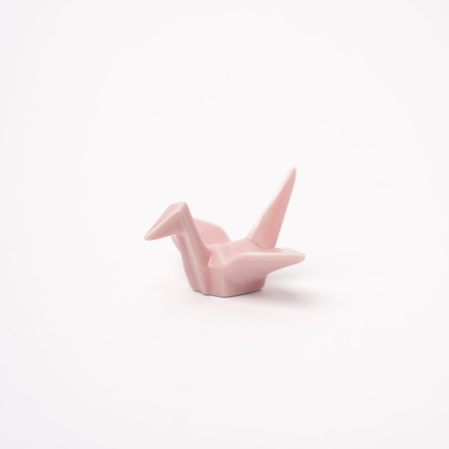 Origami Crane Chopstick Rest Pink