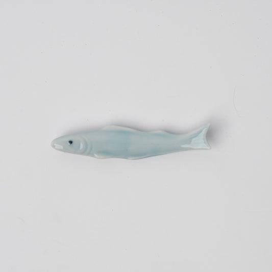 Chopstick Rest Ice Blue Mackerel