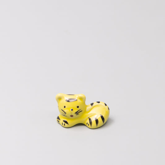 Chopstick Rest Yellow Tiger