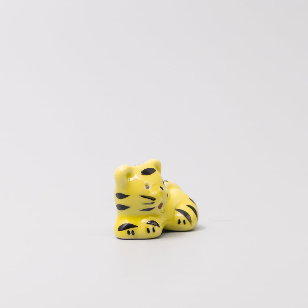 Chopstick Rest Yellow Tiger