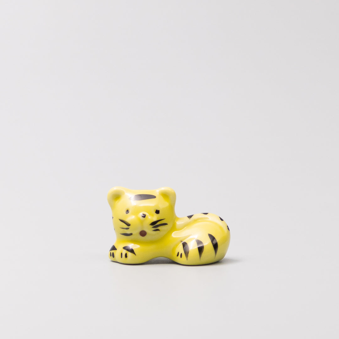 Chopstick Rest Yellow Tiger