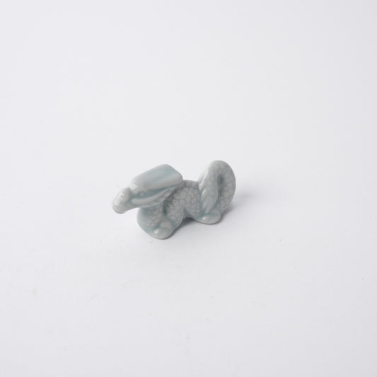 Chopstick Rest Ice Blue Dragon