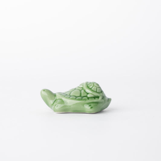 Chopstick Rest Green Tortoise