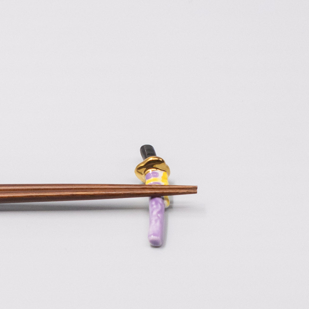 Sword Chopstick Rest Purple