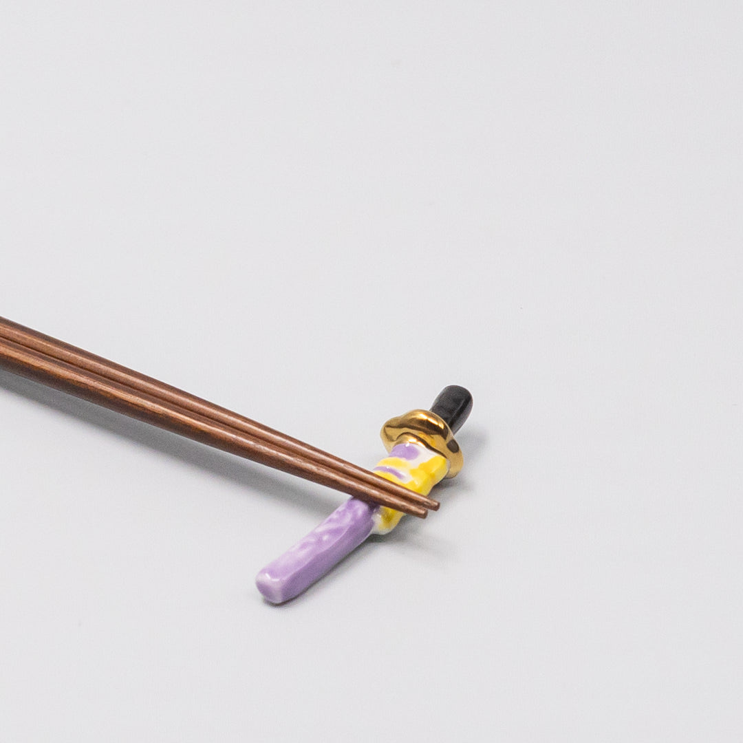 Sword Chopstick Rest Purple