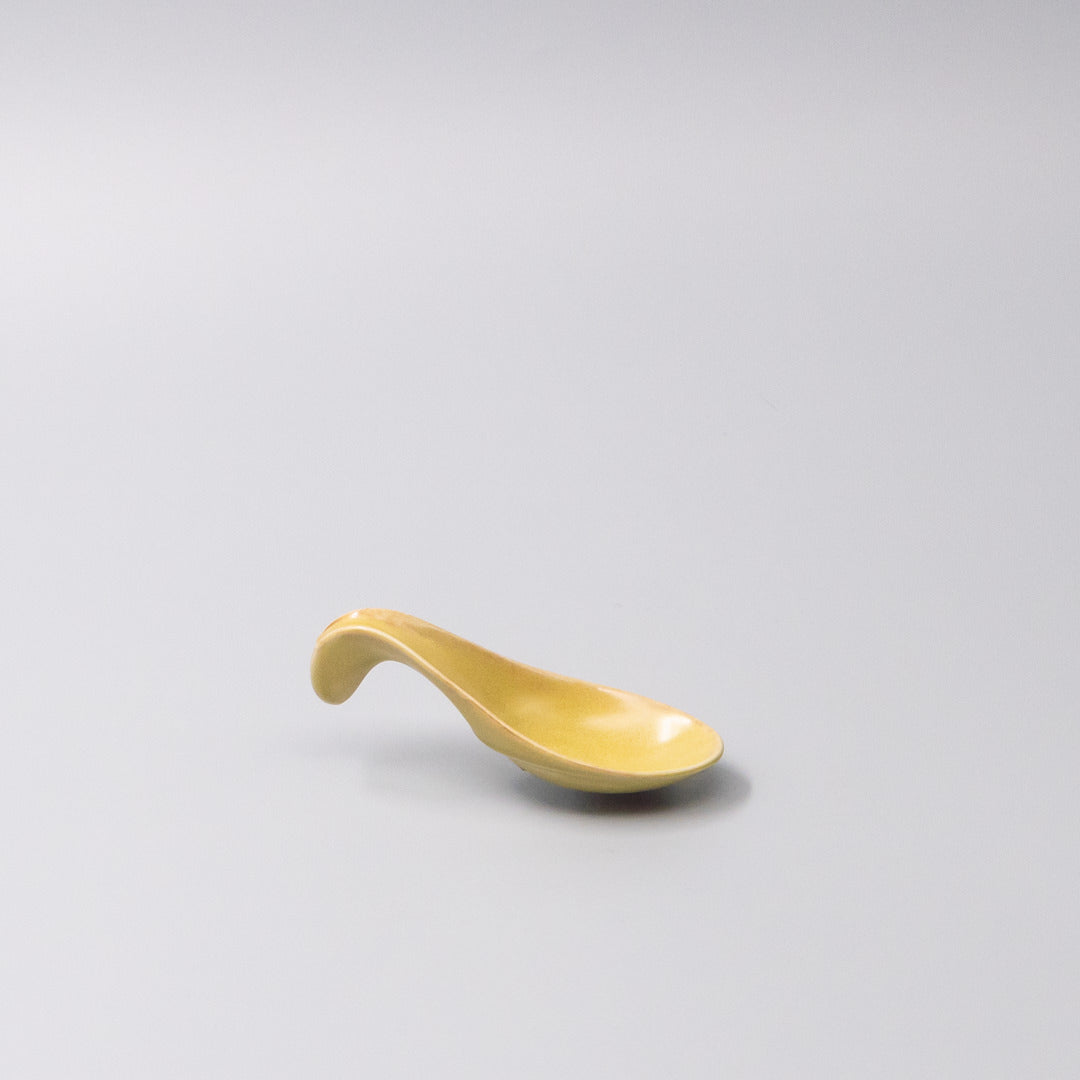 Tapas Spoon 12.5cm Ochre Glaze