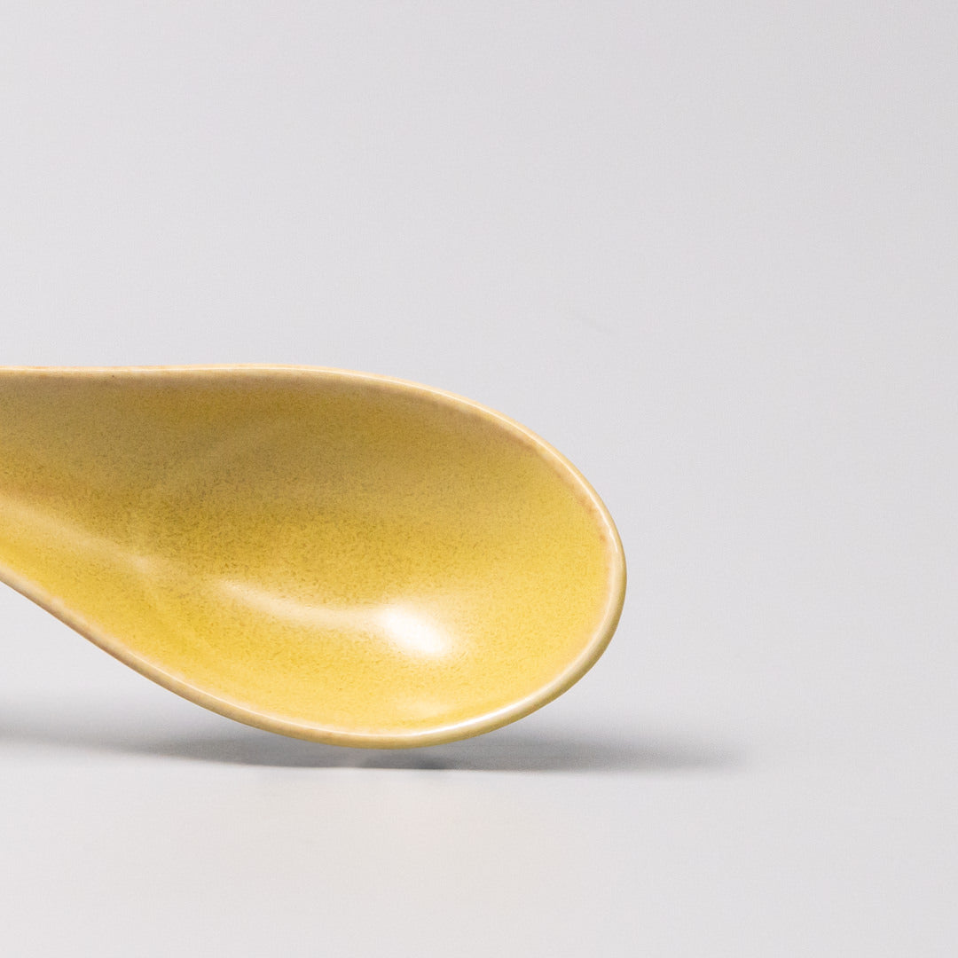 Tapas Spoon 12.5cm Ochre Glaze