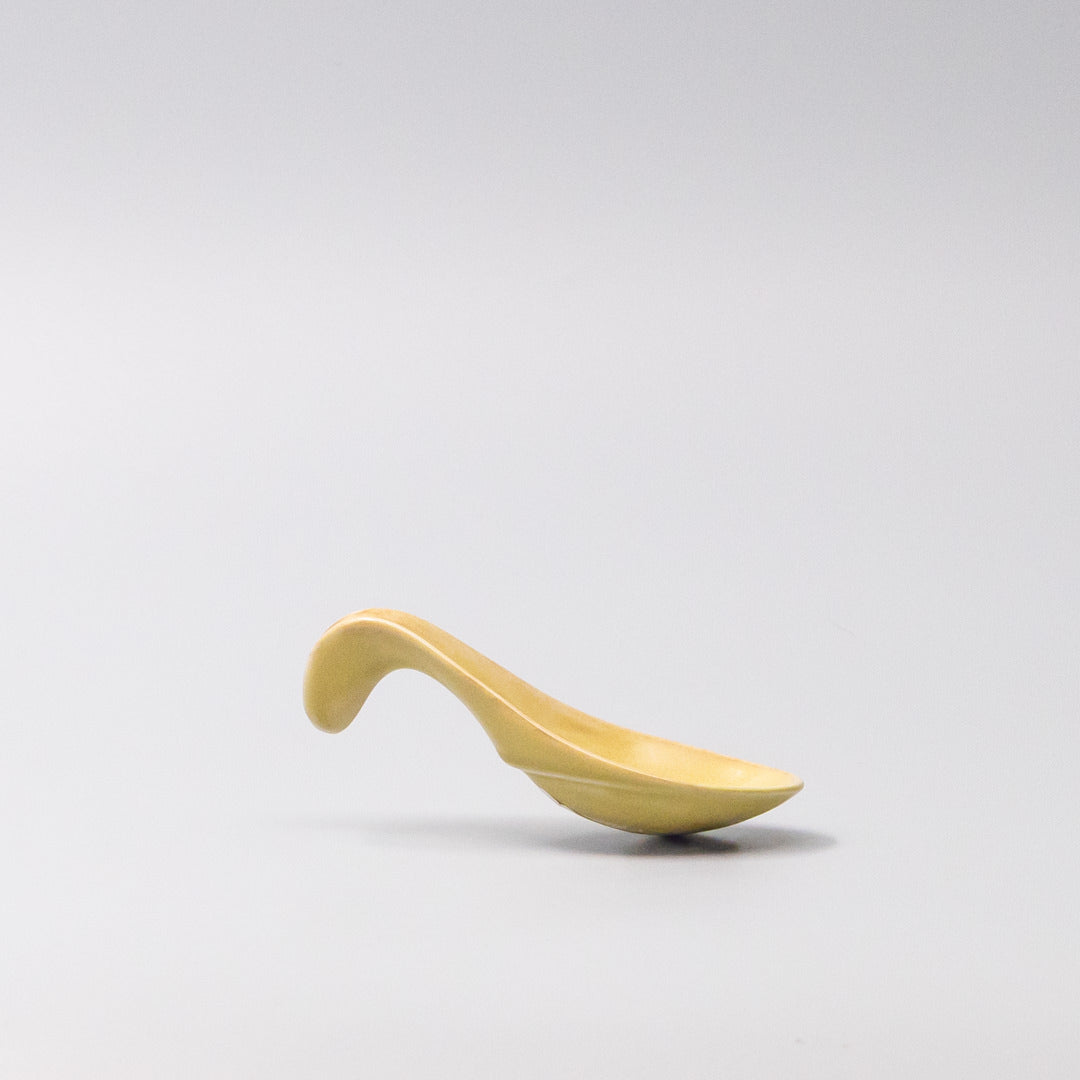Tapas Spoon 12.5cm Ochre Glaze