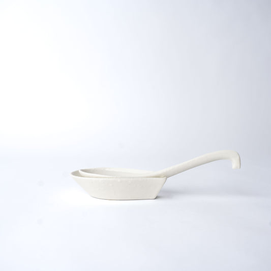 Spoon Rest Ramen Soft White Glaze