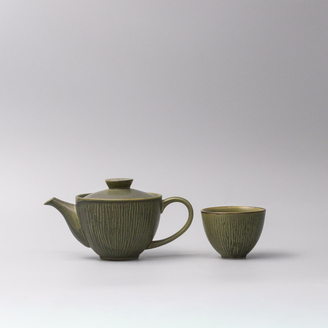 Teapot 400ml Forest Glaze
