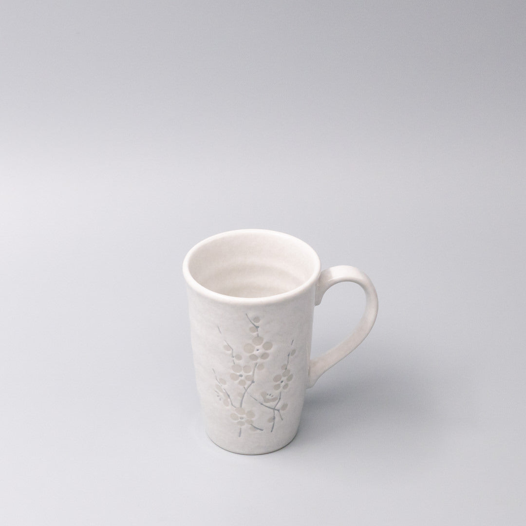 Mug 300ml White Blossom Glaze