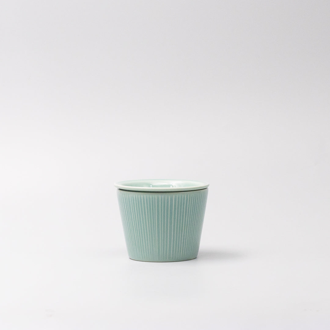Soba Cup 170ml Soft Teal Glaze
