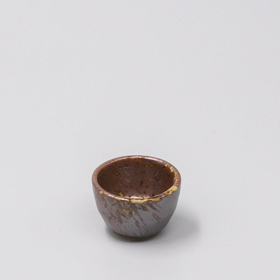 Sake Cup 40ml Brown blend Speckle