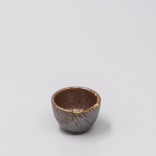 Sake Cup 40ml Brown blend Speckle Glaze