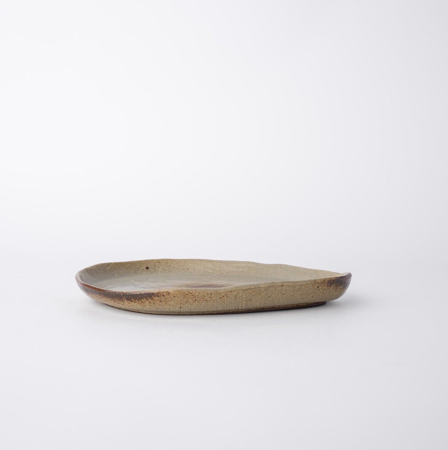 Arc Saucer Cashew Glaze