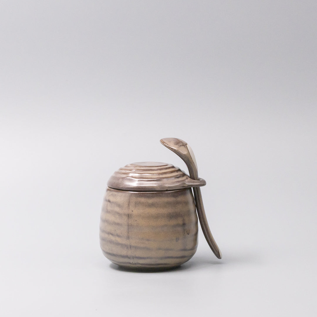 Chawanmushi & Spoon Dune Glaze