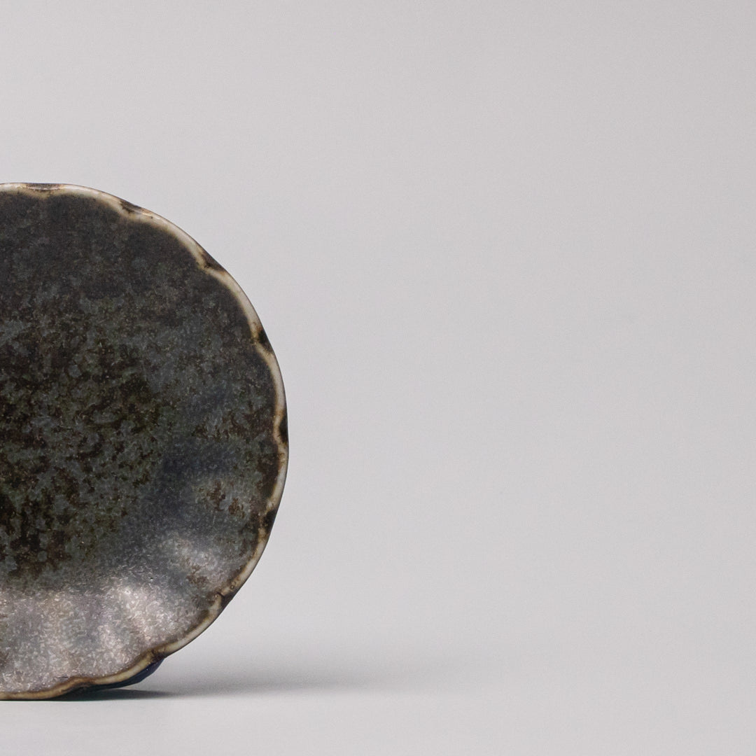 Sauce Dish 8cm Sunburst Indigo Fade Glaze