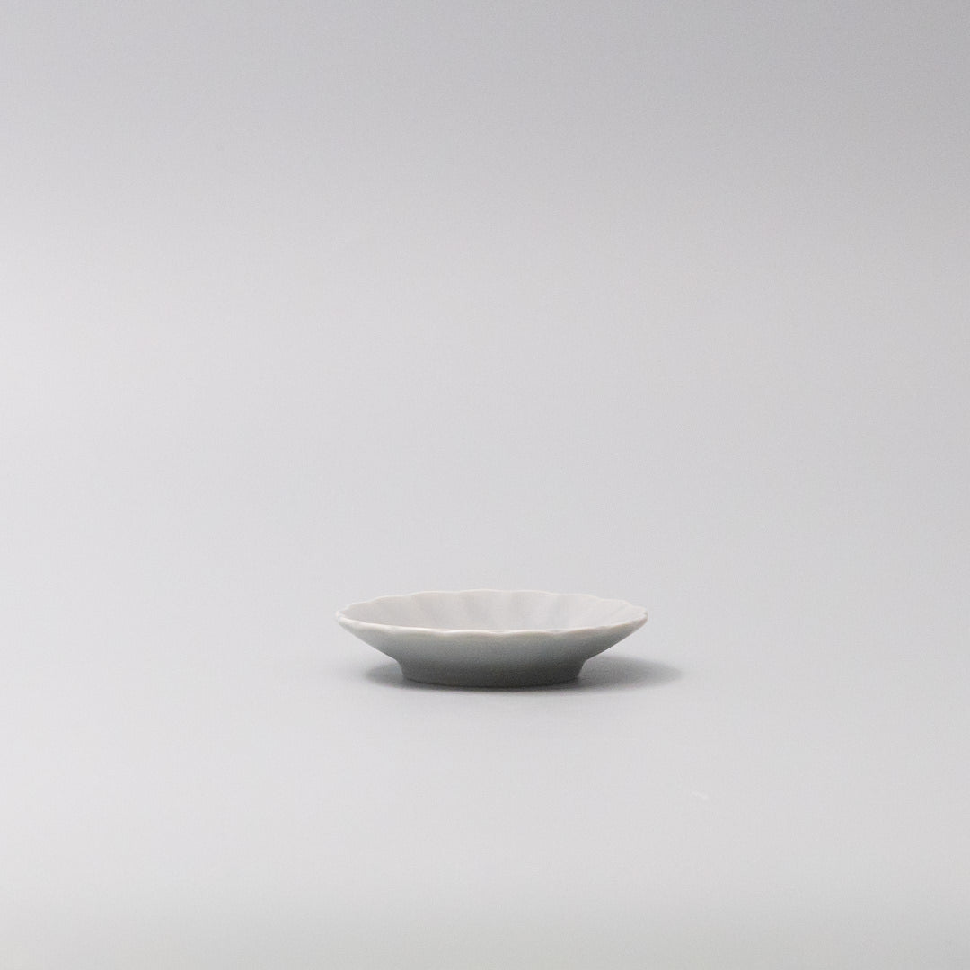 Sauce Dish 8cm Sunburst Ice Blue Gloss Glaze