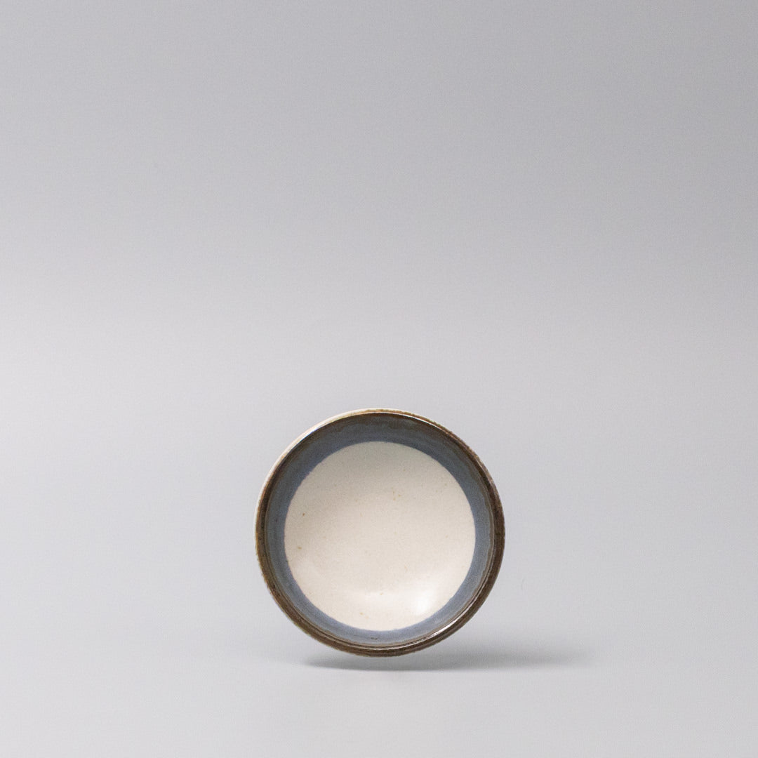 Sauce Dish 8cm Kozara Denim Blue Glaze