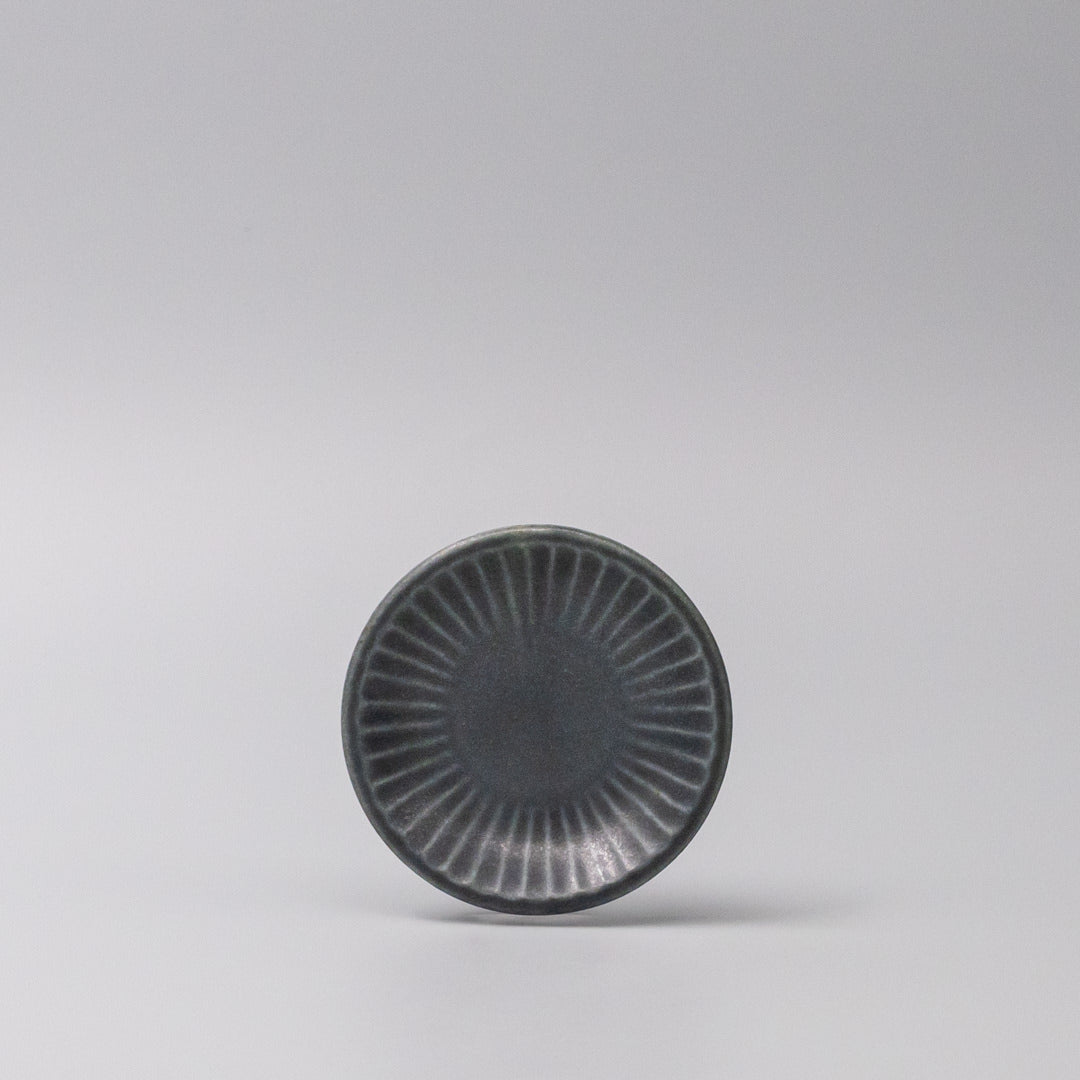 Sauce Dish 9.6cm Sunburst Dark Navy Glaze