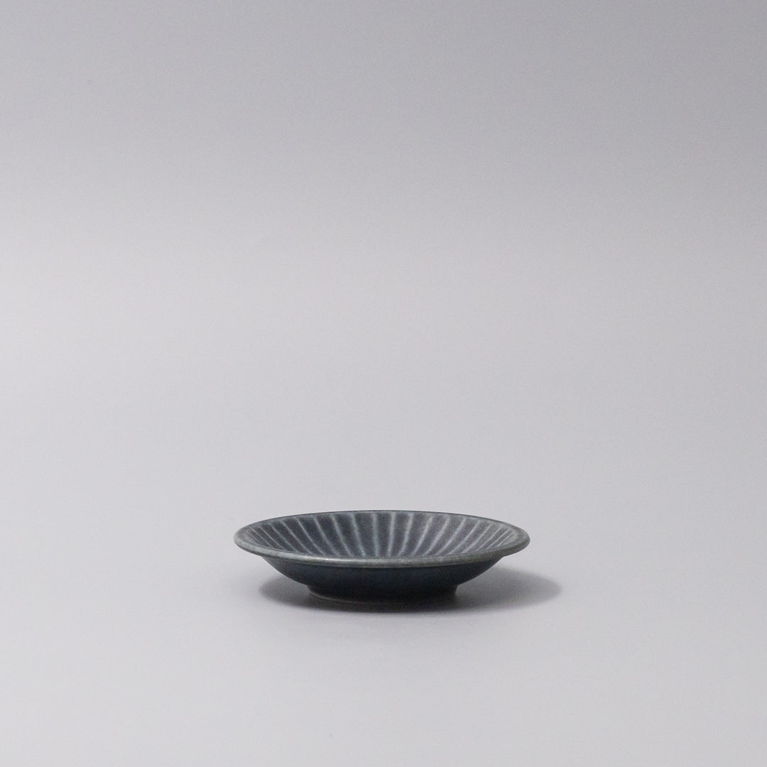 Sauce Dish 9.6cm Sunburst Dark Navy Glaze