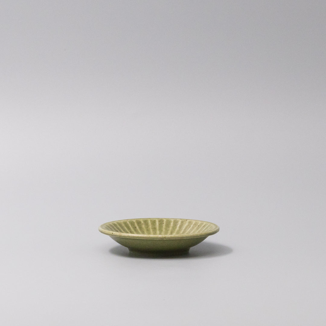 Sauce Dish 9.5cm Sunburst Green Glaze