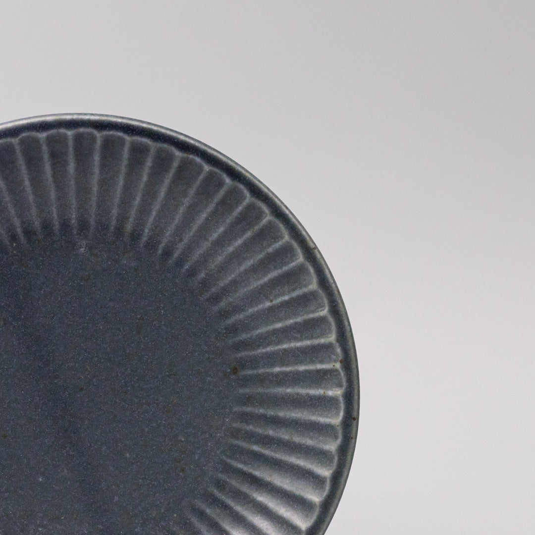 Plate 15.5cm Sunburst Dark Navy Glaze