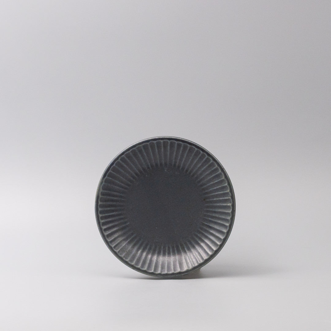 Plate 15.5cm Sunburst Dark Navy Glaze