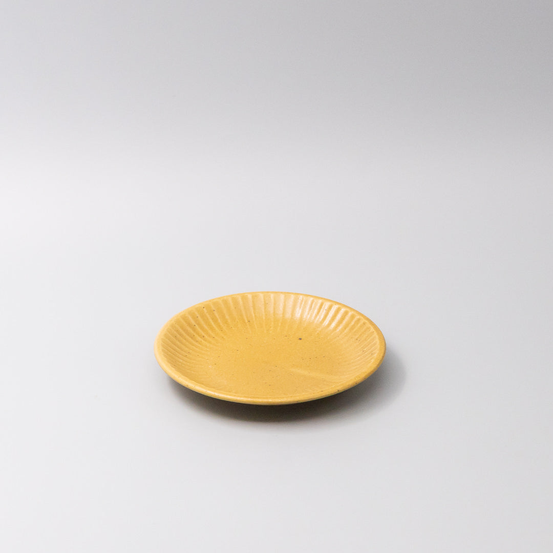 Plate 15.5cm Sunburst Turmeric Glaze