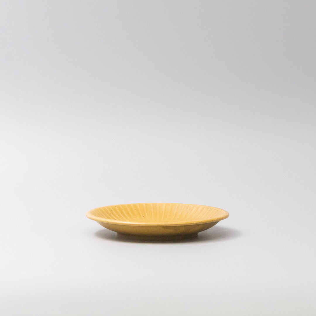 Plate 15.5cm Sunburst Turmeric Glaze