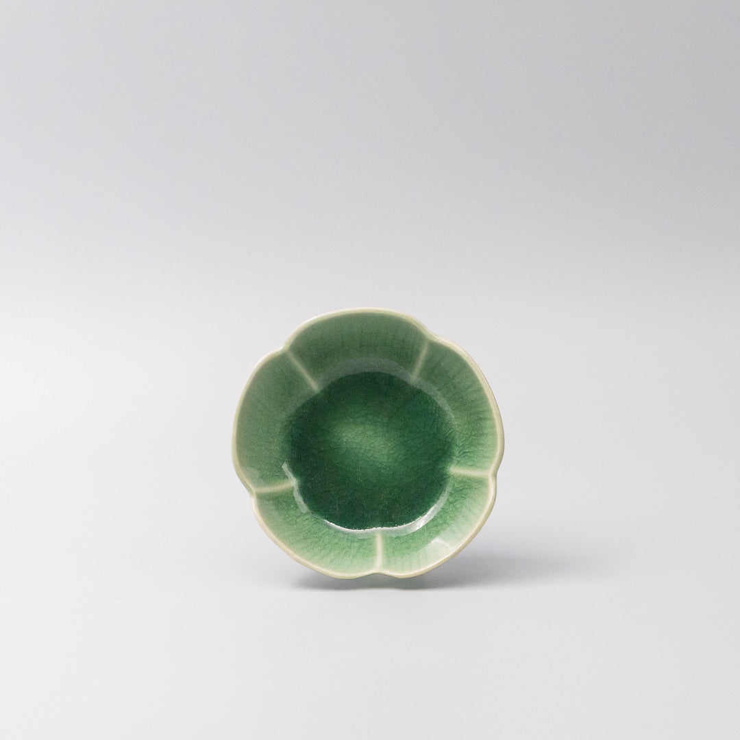 Sauce Dish 12.5cm Amane Emerald Glaze