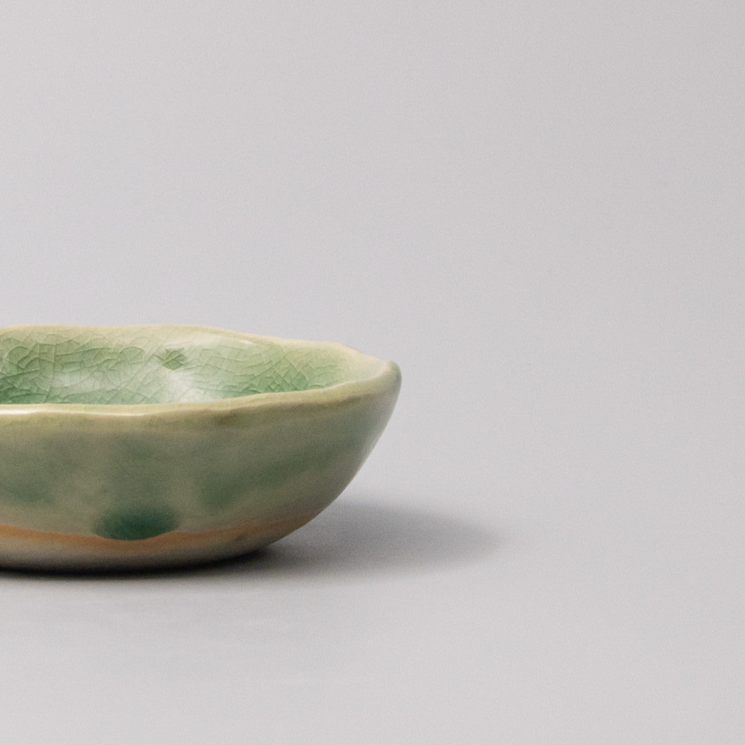 Sauce Dish 9cm Amane Emerald Glaze