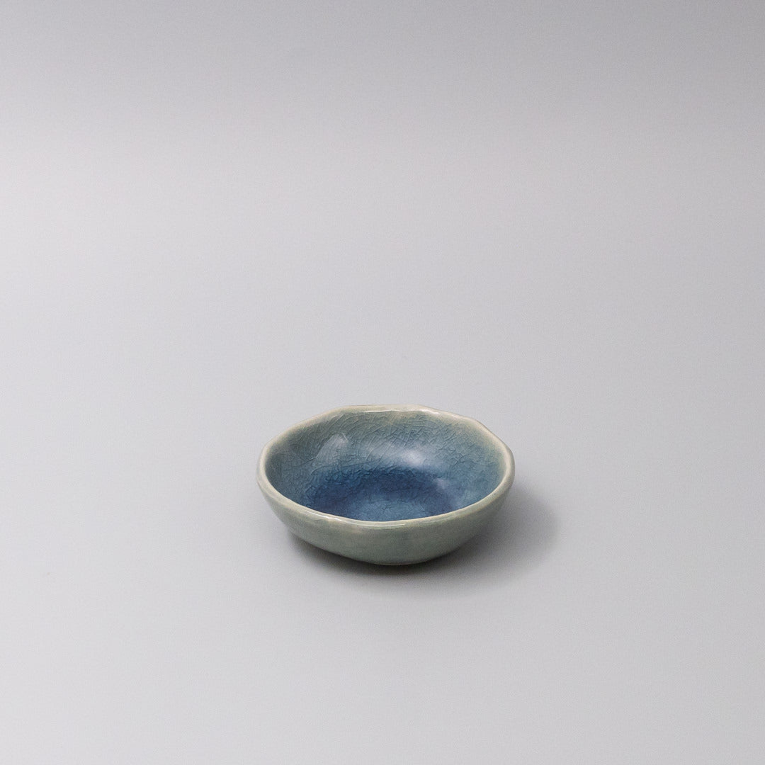 Sauce Dish 9cm Amane Sapphire Glaze