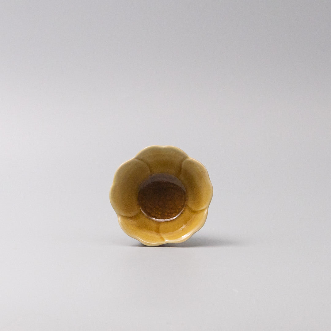 Sauce Dish 8cm Amane Amber Glaze