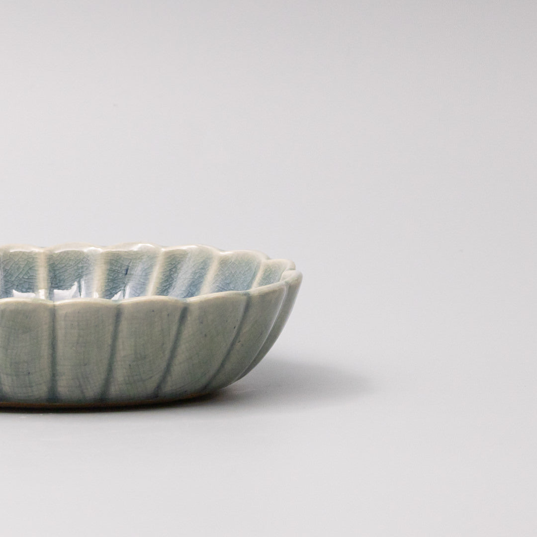 Bowl Oval 16cm Amane Sapphire Glaze