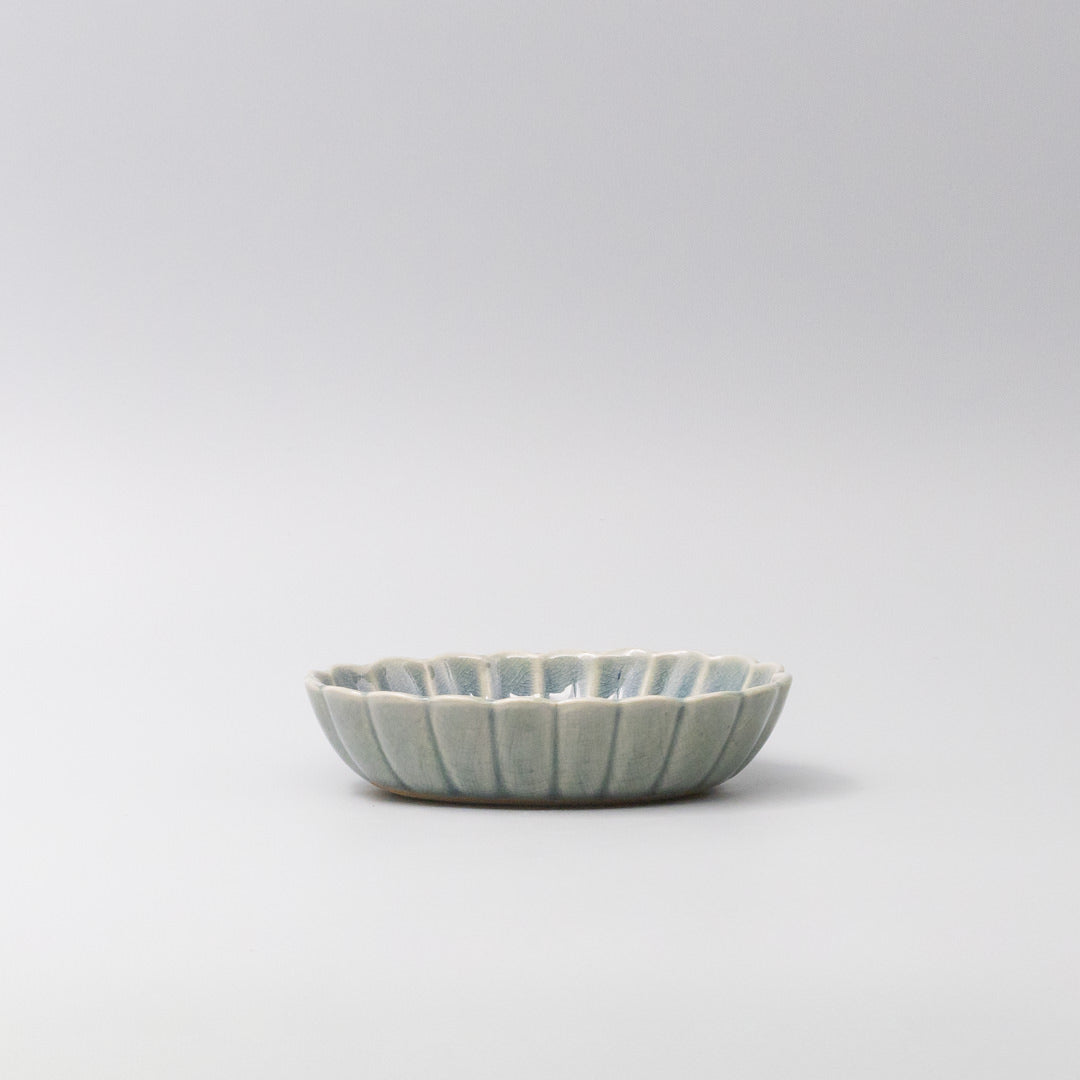 Bowl Oval 16cm Amane Sapphire Glaze