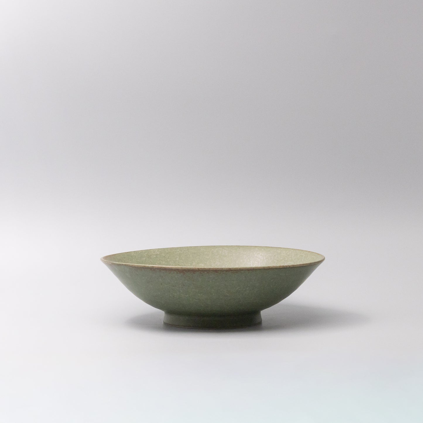 Ramen Bowl 25cm Green Fade Glaze