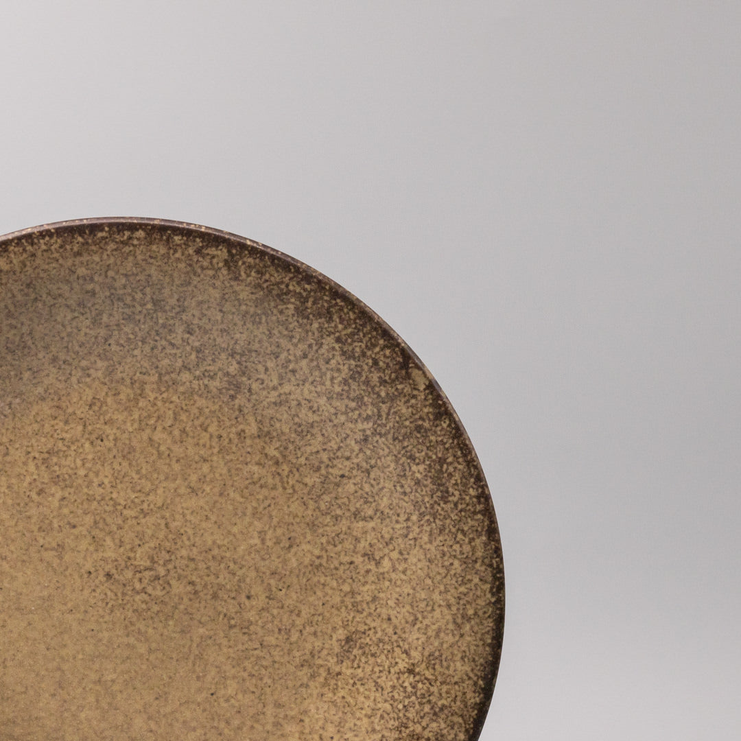 Dinner Plate 28cm Light Mocha Glaze