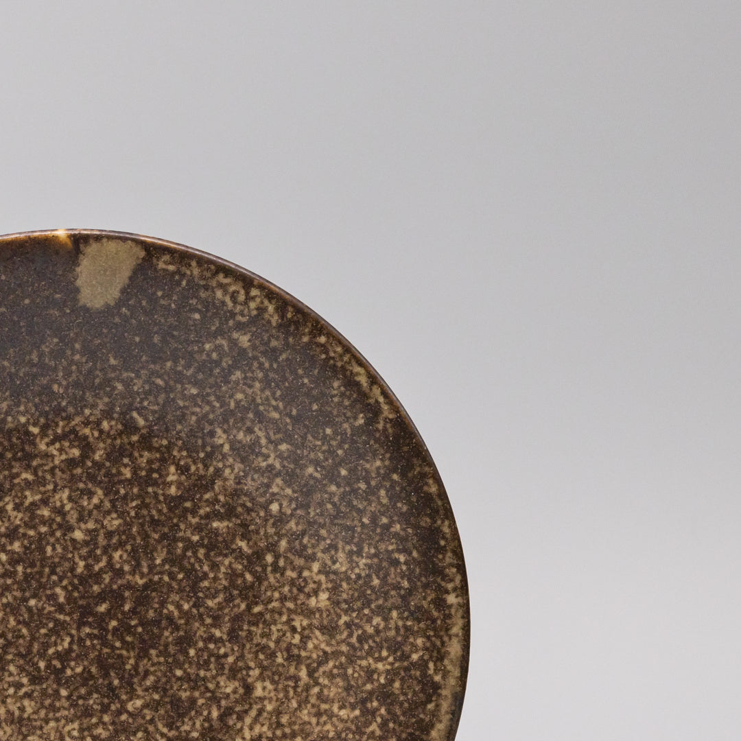 Plate 17cm Mocha Glaze