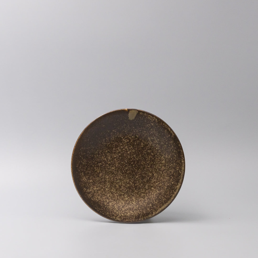 Plate 17cm Mocha Glaze