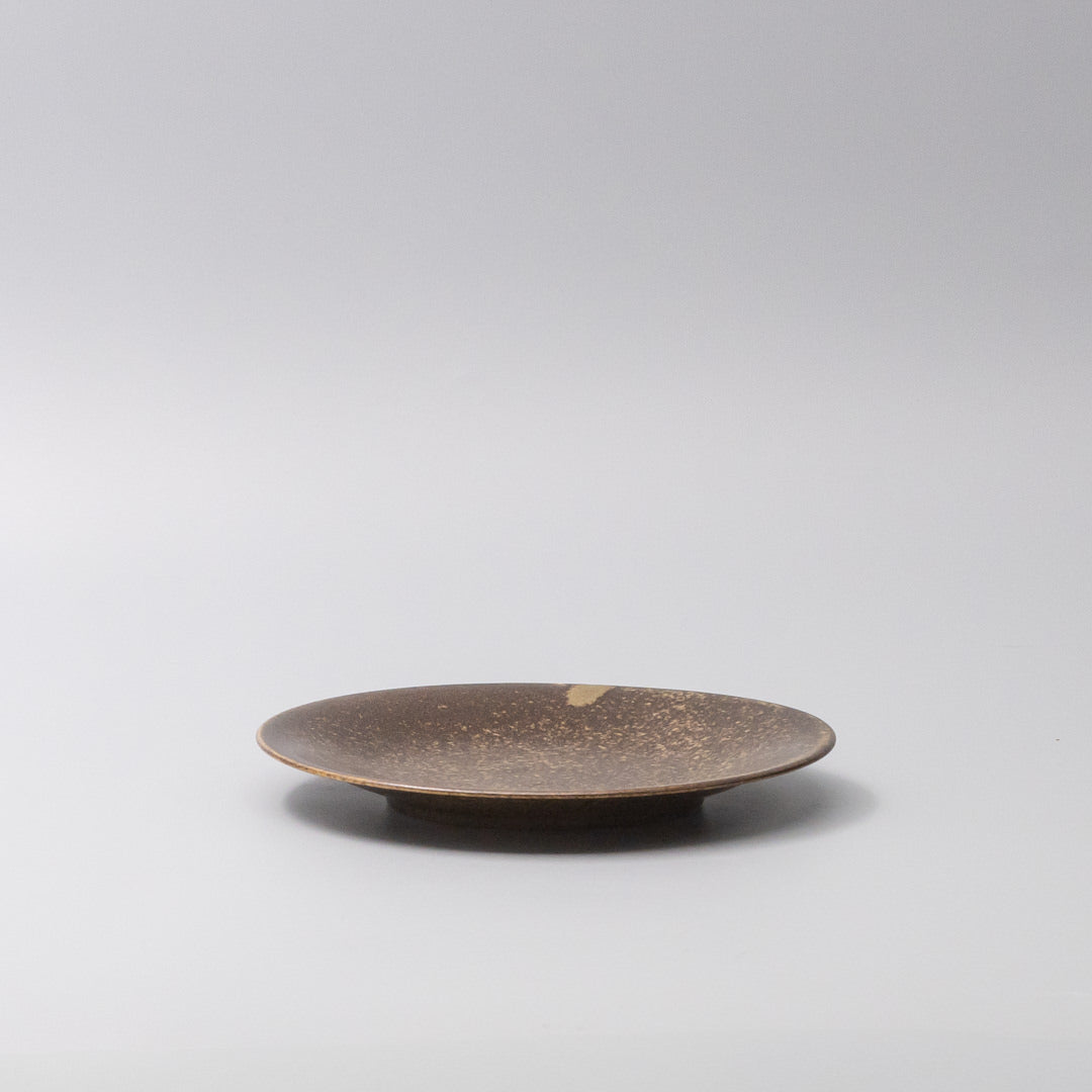 Plate 17cm Mocha Glaze