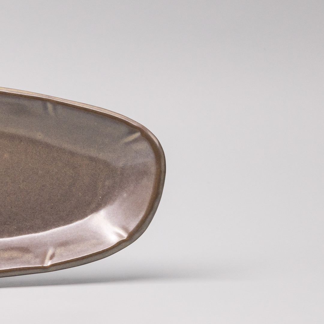Organic Triangular Plate 27cm