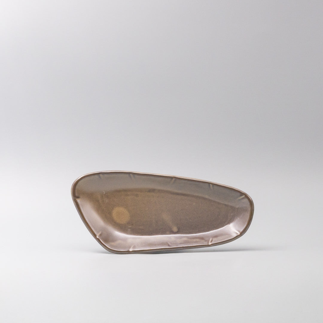 Organic Triangular Plate 27cm