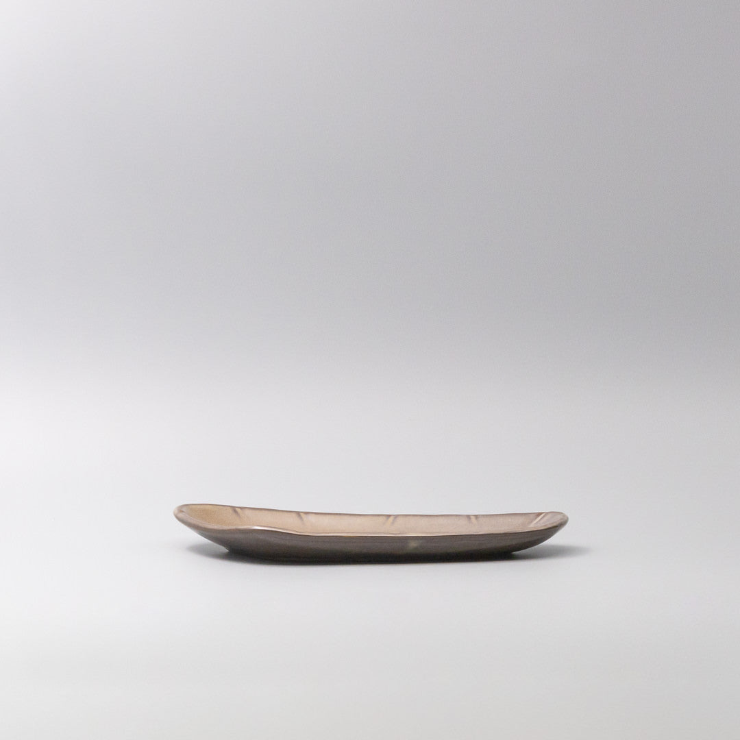 Organic Triangular Plate 27cm