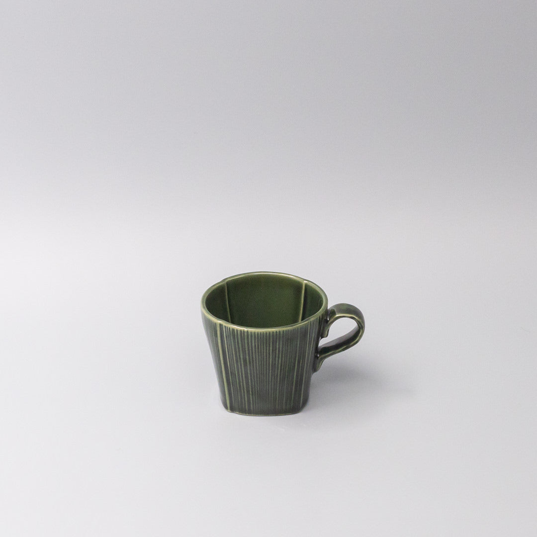 Mug 190ml Reeded Oribe Glaze