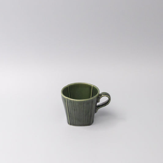 Mug 180ml Reeded Oribe Glaze