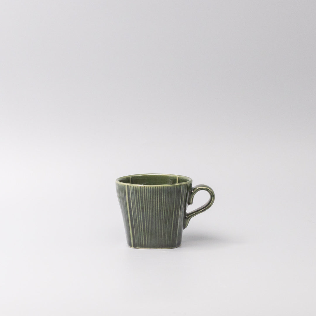 Mug 190ml Reeded Oribe Glaze