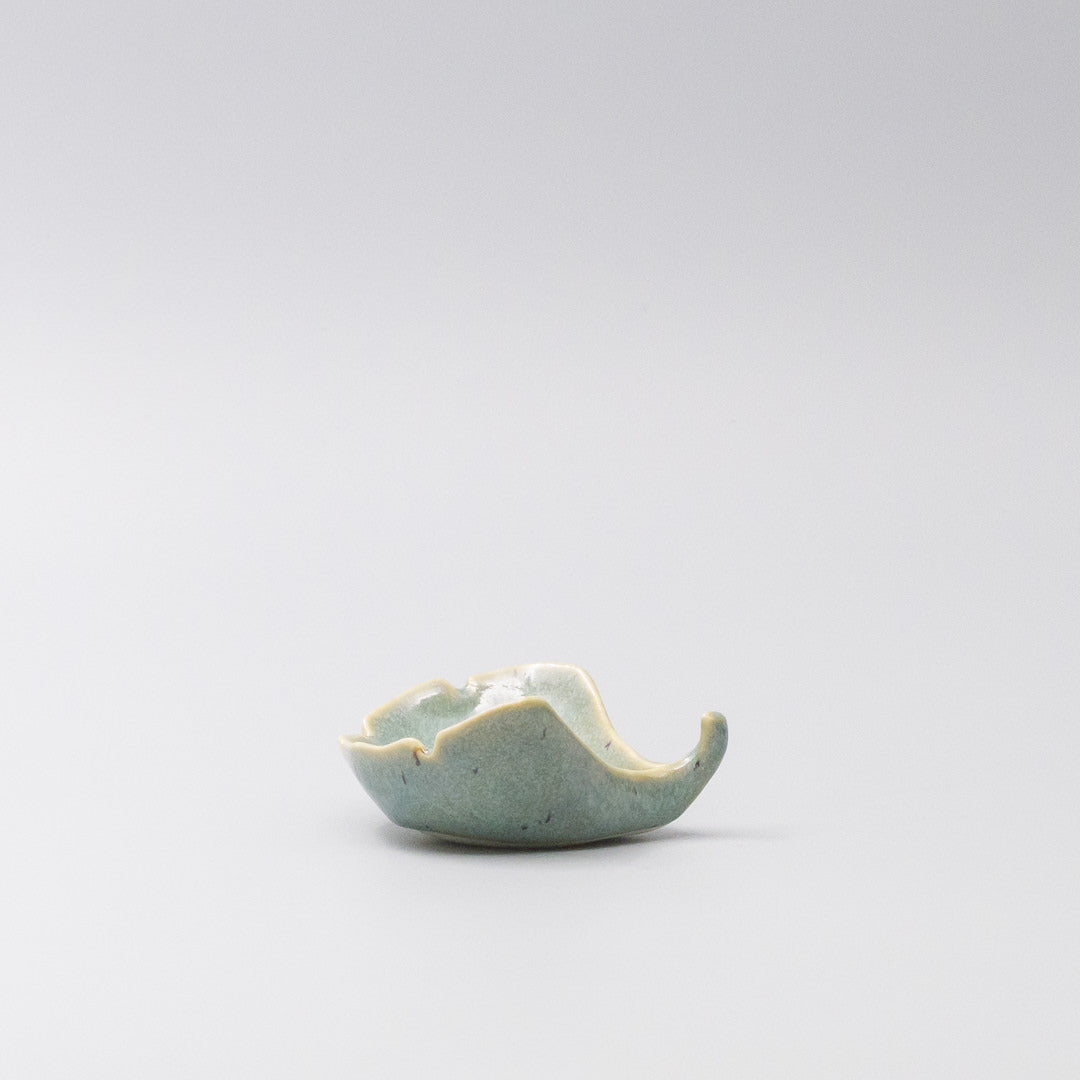 Gingko Leaf Sauce Dish 30ml Mint green