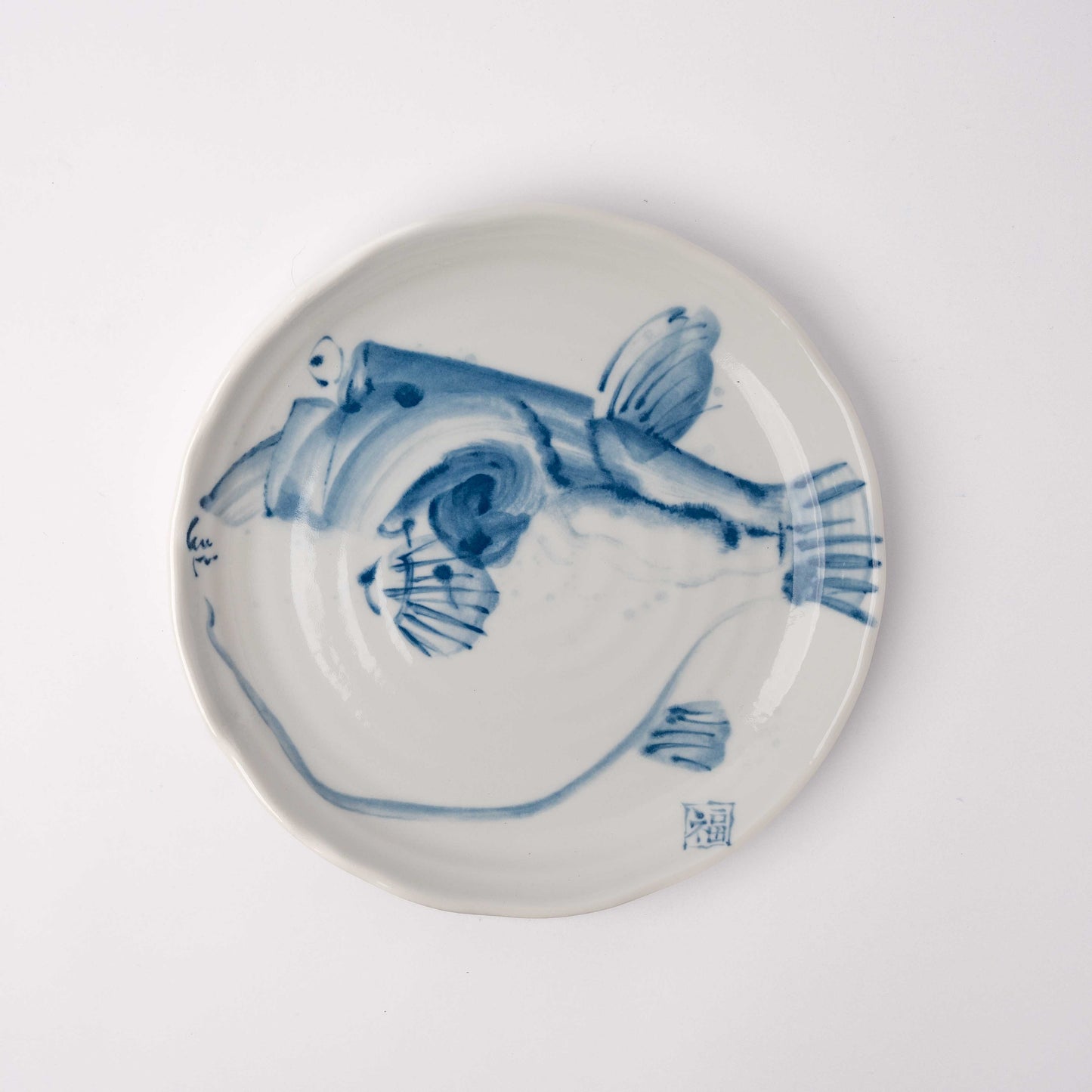 Plate 24cm Fugu Design