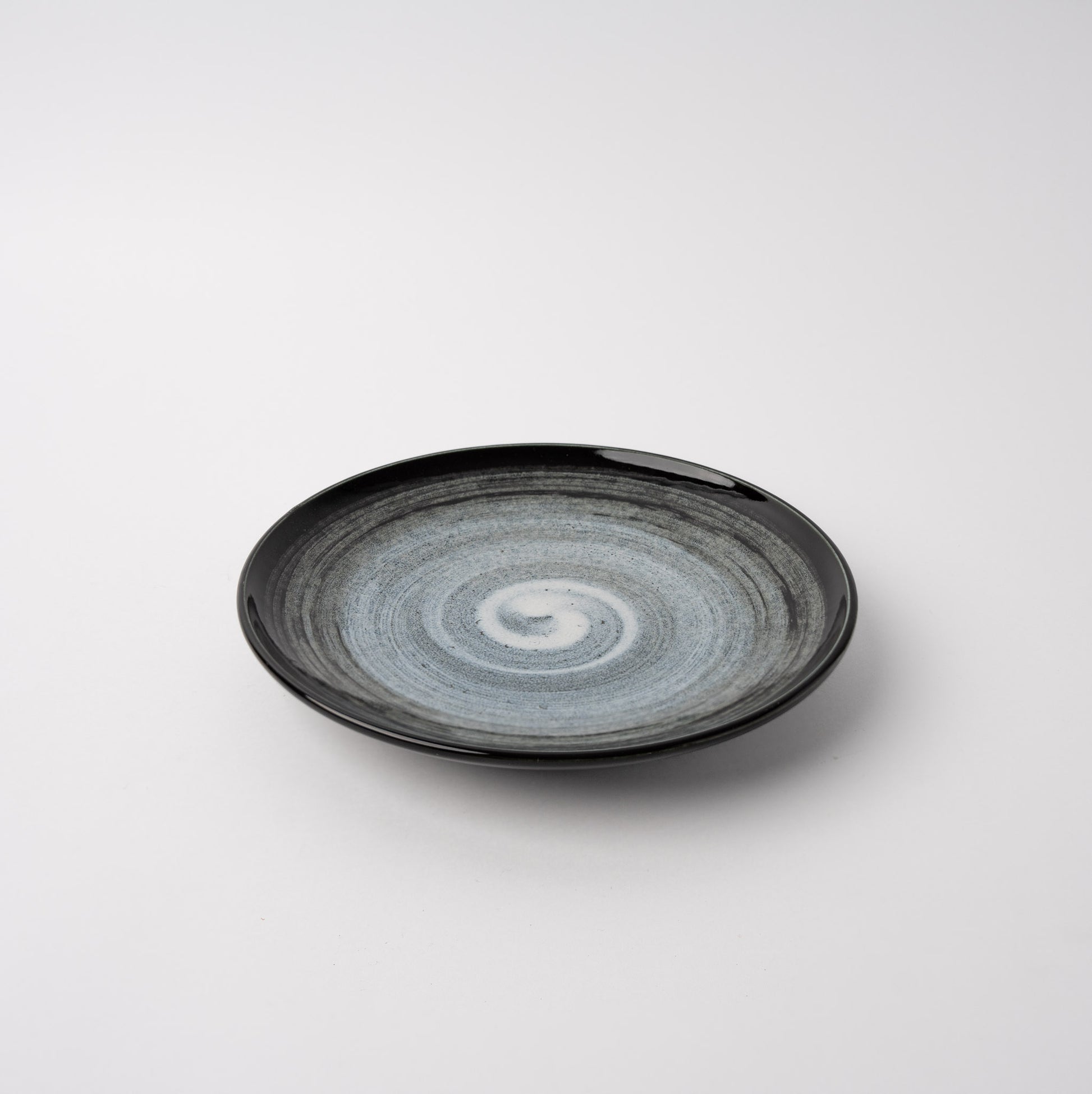 Side Plate 19cm Blue Cloud Glaze